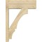 Ekena Millwork Balboa Block Rough Sawn Outlooker, Douglas Fir, 8"W x 22"D x 30"H OUT08X22X30BOA05RDF - alternate 4